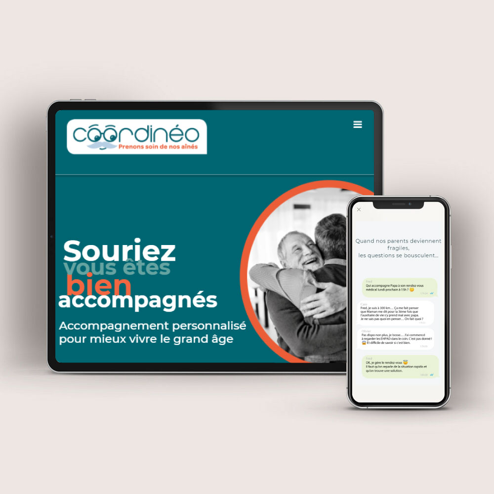 Création site web vitrine Wordpress Coordinéo